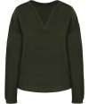 SP524 Spasso Ladies Linen Blouse organic khaki colour image